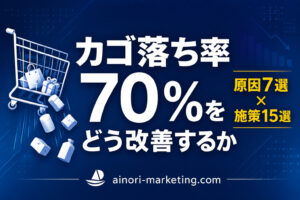 自社ECサイトのカゴ落ち改善ガイドのサムネイル画像
